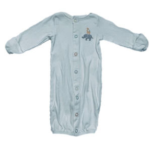 CARTER’S White Jungle Animal Colored Button Sleepsack